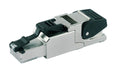 EAN 4018359434625 - Telegärtner J00026A2004 conector RJ45 Negro, Acero inoxidable imagen 1