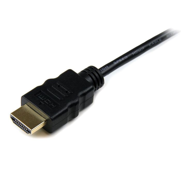 EAN 0065030846936 - StarTech.com HDADMM50CM cable HDMI 0,5 m HDMI tipo A (Estándar) HDMI tipo D (Micro) Negro imagen 2