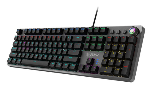 EAN 4711377209786 - MSI FORGE GK310 teclado Juego USB QWERTY Internacional de EE.UU. Negro imagen 1