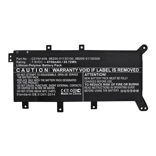 EAN 5704174371205 - CoreParts MBXAS-BA0238 refacción para laptop Batería imagen 1