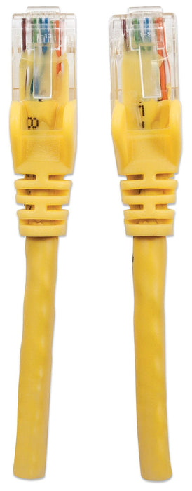 EAN 0766623343725 - Intellinet Cat6 UTP, 5m cable de red Amarillo U/UTP (UTP) imagen 4