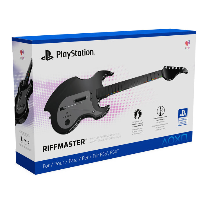EAN 708056072599 - PDP Riffmaster Negro, Gris Guitarra Analógico/Digital PC, PlayStation 4, PlayStation 5 imagen 13