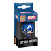 EAN 0889698824927 - FUNKO POP! KEYCHAIN Captain America Llavero de anilla Multicolor, Azul imagen 2