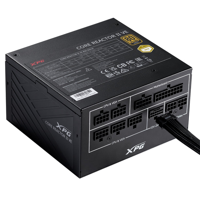 EAN 4711085946232 - XPG COREREACTOR II VE 650W unidad de fuente de alimentación 24-pin ATX ATX Negro imagen 1