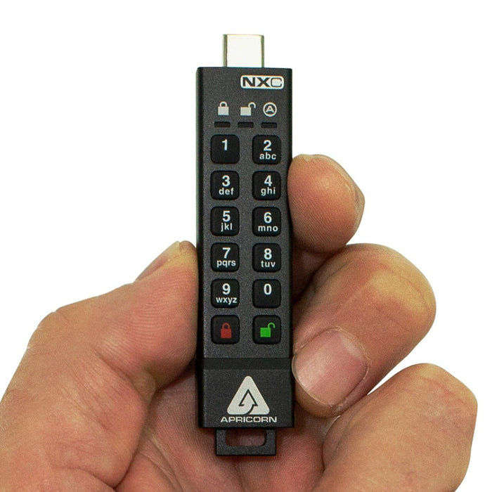 EAN 708326914994 - Apricorn ASK3-NXC-32GB unidad flash USB USB Tipo C 3.2 Gen 1 (3.1 Gen 1) Negro imagen 6