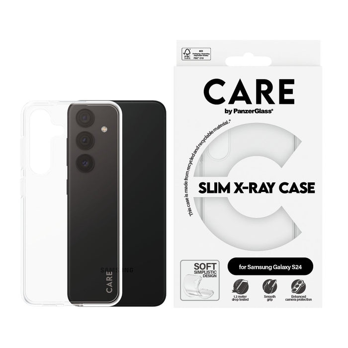 EAN 5715685012457 - PanzerGlass CARE™ by ® X-Ray Case Samsung Galaxy S24 funda para teléfono móvil Transparente imagen 2