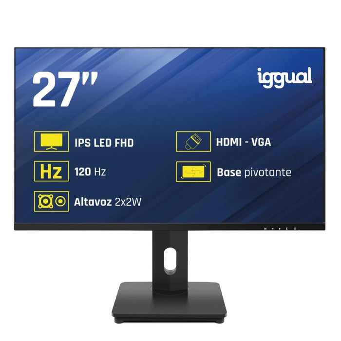 EAN 8435364319819 - iggual ML27FA pantalla para PC 68,6 cm (27") 1920 x 1080 Pixeles Full HD LED Negro imagen 1