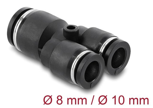 EAN 4043619607525 - DeLOCK 60752 acoplamiento y conector para máquina neumática Negro Metal, Plástico Rosca interior (hembra) imagen 2