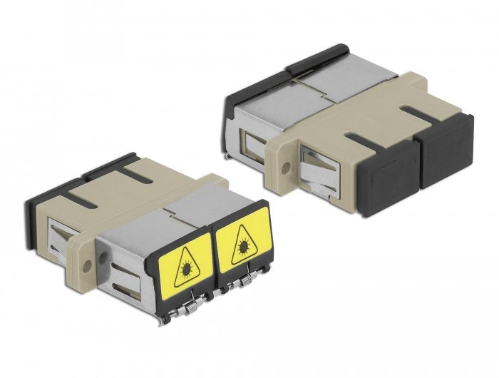EAN 4043619868940 - DeLOCK 86894 adaptador de fibra óptica SC/SC 1 pieza(s) Beige imagen 2