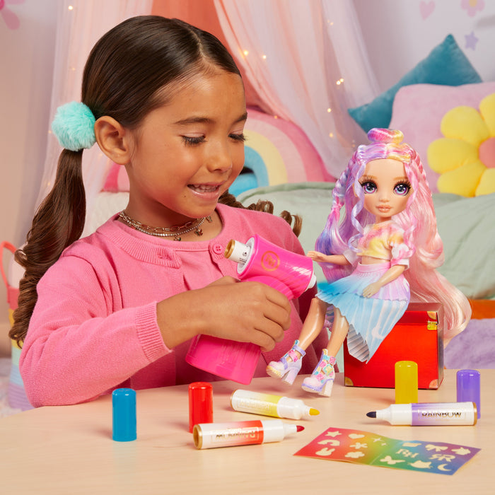 EAN 35051543343 - Rainbow High Air Brush & Create Fashion Dolls -Green Eyes imagen 11