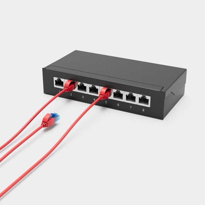 EAN 4017538083128 - shiverpeaks BS08-22044 cable de red Rojo 3 m Cat6 U/UTP (UTP) Alrededor imagen 3