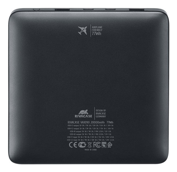 EAN 4260709016337 - Rivacase Turbo Polímero de litio 20000 mAh Negro imagen 14
