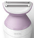 EAN 8710103998143 - Philips 6000 series BRL136/00 maquinilla de afeitar para mujer 1 cabezal(es) Recortadora Rosa, Blanco imagen 5