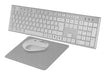 EAN 8435693112143 - Tacens 6ZENITHWES teclado Ratón incluido Hogar / Oficina RF inalámbrico QWERTY Español Plata, Blanco imagen 3