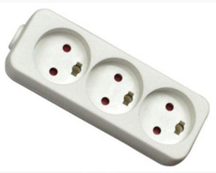 EAN 5703873229138 - Mercodan 980250 base múltiple 5 m 3 salidas AC Blanco imagen 1