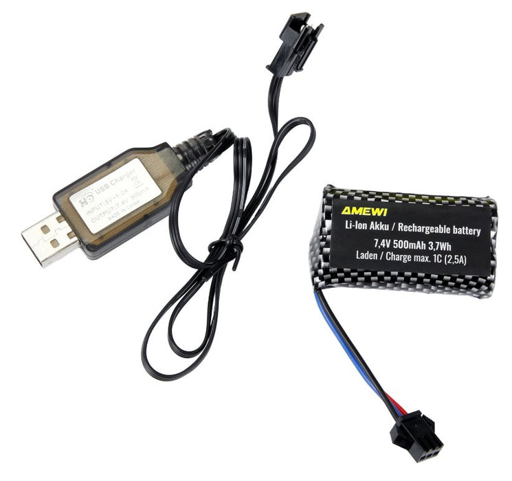 EAN 4262500342776 - Amewi 22725 modelo controlado por radio Camión oruga Motor eléctrico 1:16 imagen 10