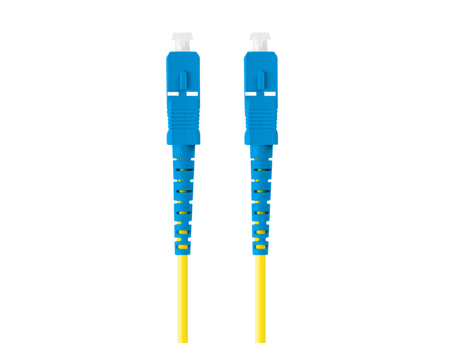 EAN 5901969433012 - Lanberg FO-SUSU-SS11-0050-YE Cable de fibra óptica e InfiniBand 5 m SC Amarillo imagen 1