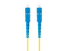 EAN 5901969433029 - Lanberg FO-SUSU-SS11-0100-YE Cable de fibra óptica e InfiniBand 10 m SC Amarillo imagen 1