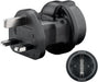 EAN 4040849953071 - Goobay 95307 adaptador de enchufe eléctrico Tipo F Tipo G (RU) Negro imagen 1