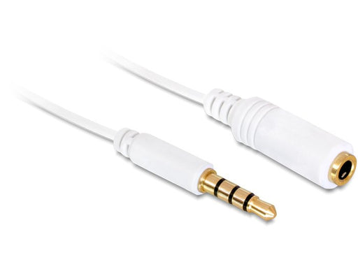 EAN 4043619847174 - DeLOCK 84717 cable de audio 0,5 m 3,5mm Blanco imagen 1