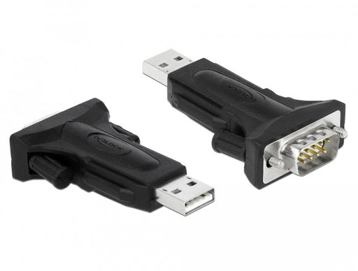 EAN 4043619662869 - DeLOCK 66286 cable de serie Negro 0,8 m USB tipo A DB-9 imagen 2