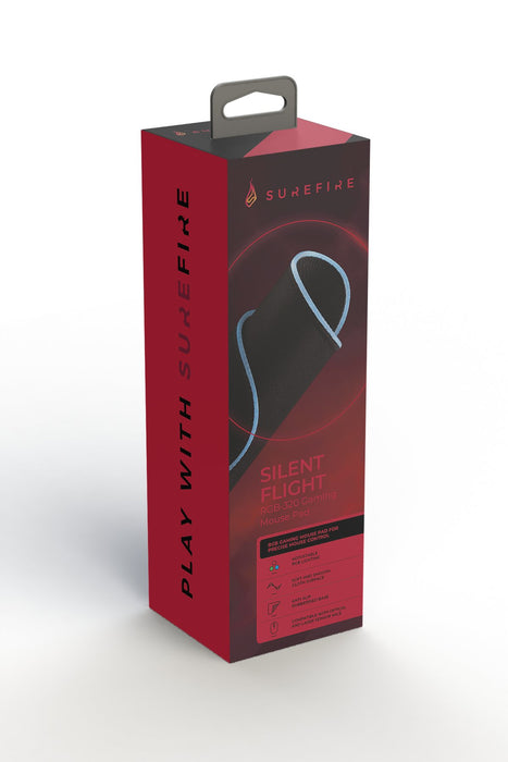 EAN 0023942488125 - SureFire Silent Flight RGB-320 Alfombrilla de ratón para juegos Negro imagen 8