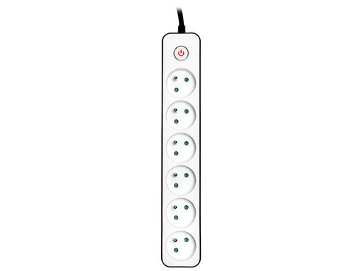 EAN 5907512863268 - Tracer Zebra Negro, Blanco 6 salidas AC 1,5 m imagen 2