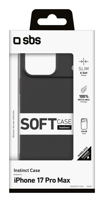 EAN 8018417525025 - SBS TEINSTIP1769K funda para teléfono móvil 17,4 cm (6.86") Negro imagen 2
