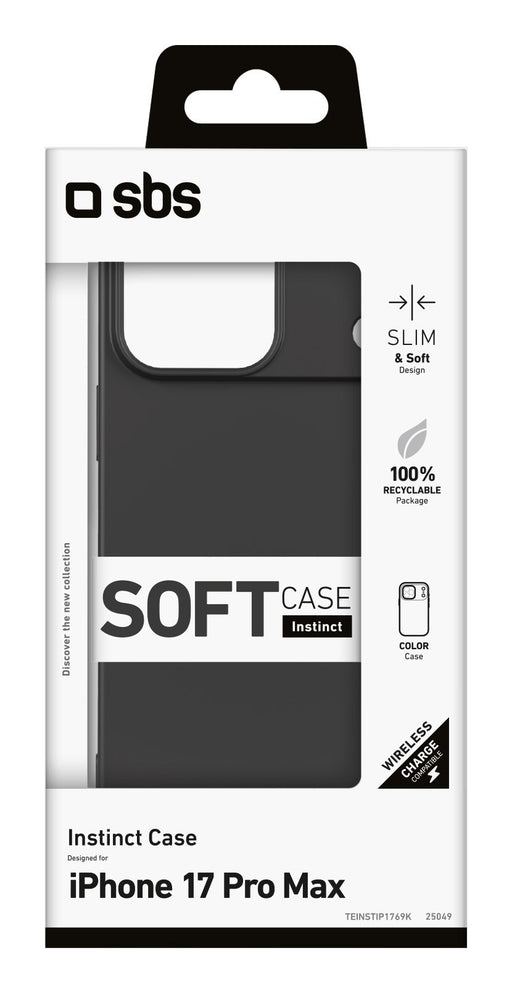 EAN 8018417525025 - SBS TEINSTIP1769K funda para teléfono móvil 17,4 cm (6.86") Negro imagen 2