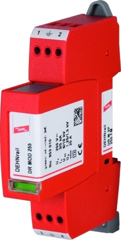 EAN 4013364108318 - DEHN DR M 2P 255 FM Rojo 230 V imagen 1