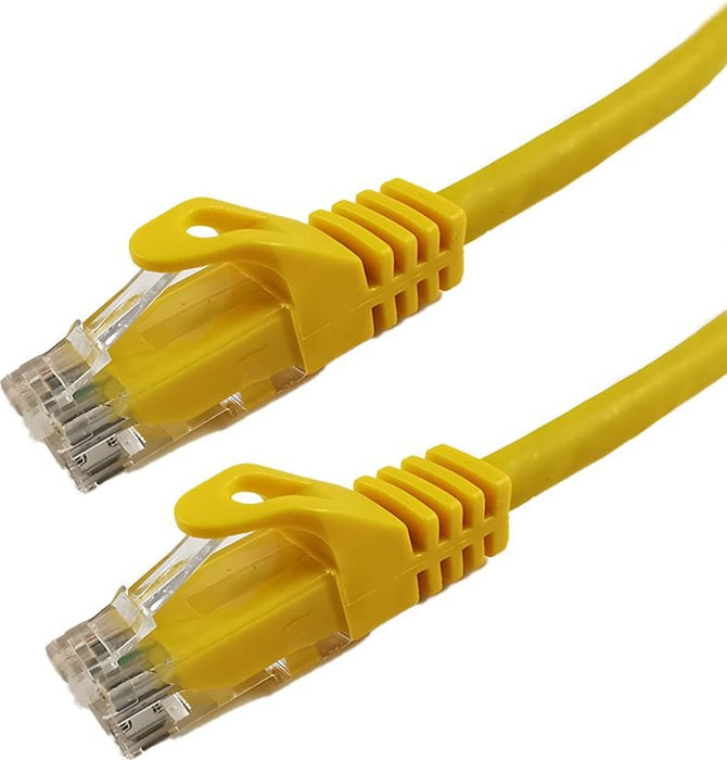 EAN 4058154431610 - GRAFENTHAL GT6AUUTPL00025YEN cable de red Amarillo 0,25 m Cat6a U/UTP (UTP) imagen 1