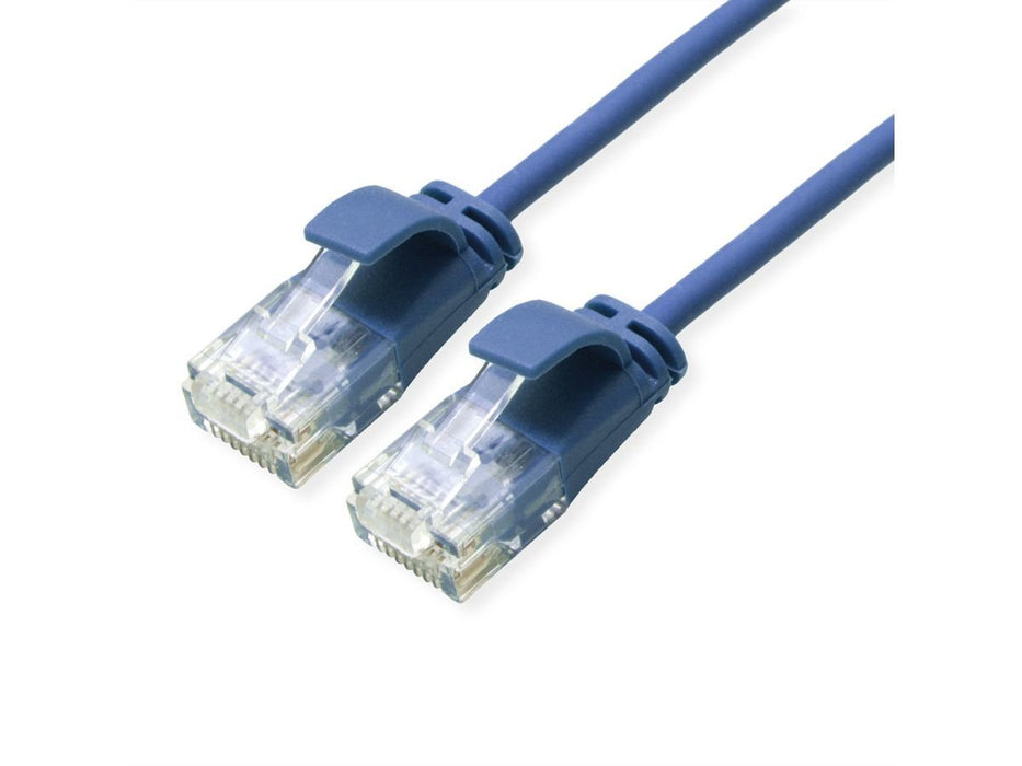 EAN 7630049624115 - ROLINE GREEN 21.44.3946 cable de red Azul 3 m Cat6a U/UTP (UTP) imagen 1
