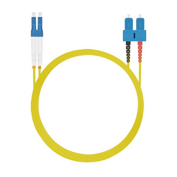 EAN 4005938186938 - Helos 218693 Cable de fibra óptica e InfiniBand 1,5 m LC SC Amarillo imagen 3