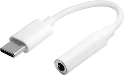 EAN 4012386160595 - Transmedia MA 10L cable de audio 3,5mm USB Tipo C Blanco imagen 1