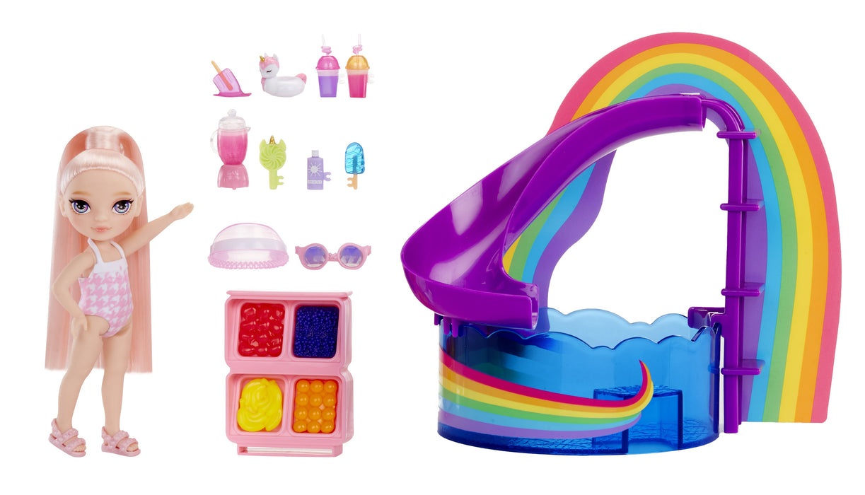 EAN 0035051522249 - Rainbow High Little Pool Day with Blush Playset imagen 1