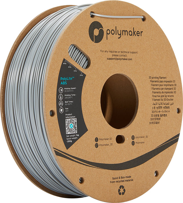 EAN 6938936710172 - Polymaker PE01003 material de impresión 3d ABS Gris 1 kg imagen 1