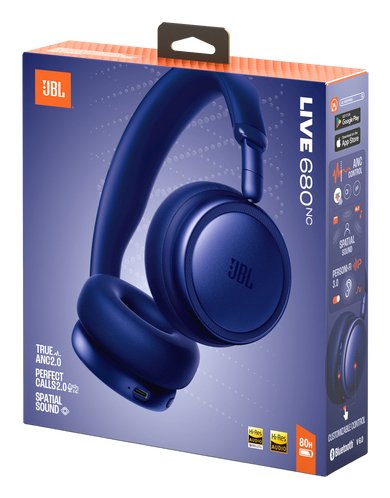 EAN 1200130033193 - JBL Live 680NC Auriculares Inalámbrico y alámbrico Diadema Llamadas/Música USB Tipo C Bluetooth Azul imagen 9