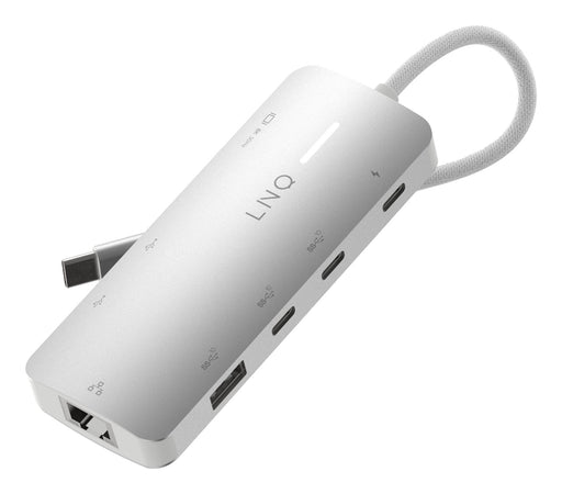 EAN 8720574622720 - LINQ LQ49081 base para portátil y replicador de puertos Alámbrico USB 3.2 Gen 2 (3.1 Gen 2) Type-C Gris,  imagen 2