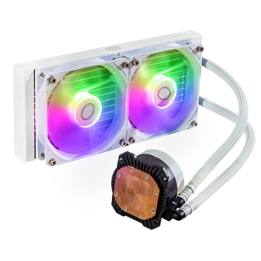 EAN 4719512137703 - Cooler Master MasterLiquid 240L Core ARGB White Procesador Sistema de refrigeración líquida todo en uno 1 imagen 2