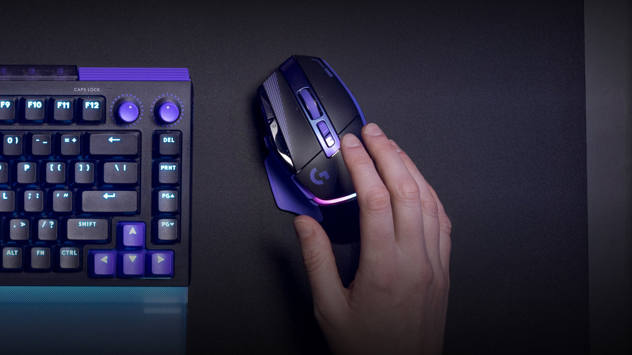 EAN 5099206136557 - Logitech G G502 X PLUS ratón Juego Mano derecha RF Wireless + USB Type-C Óptico 44000 DPI imagen 9