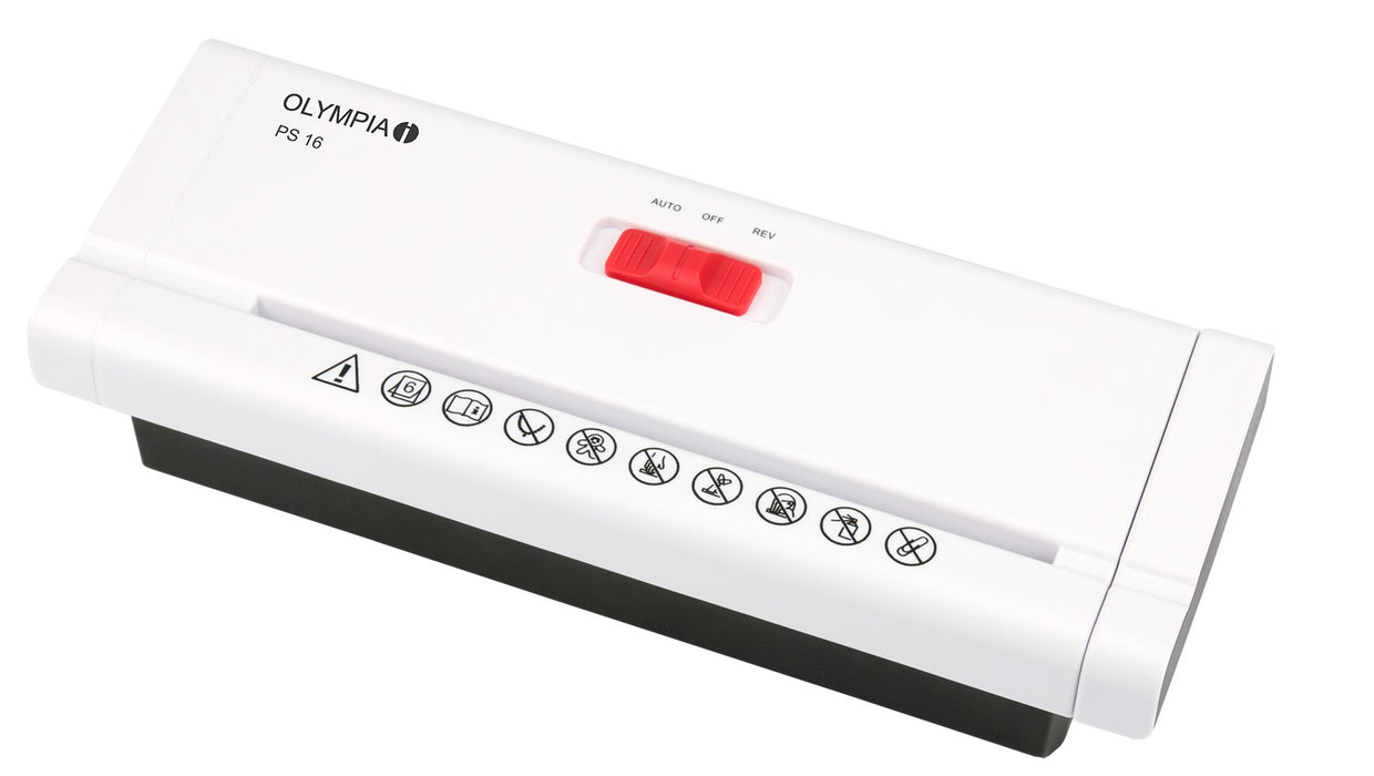 EAN 4030152027057 - Olympia 2705 triturador de papel Corte en tiras 34 cm Blanco imagen 3