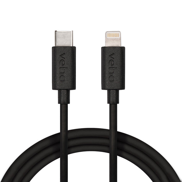 EAN 0811805031201 - Veho VCL-005-MFI-C-1M cable de conector Lightning Negro imagen 1