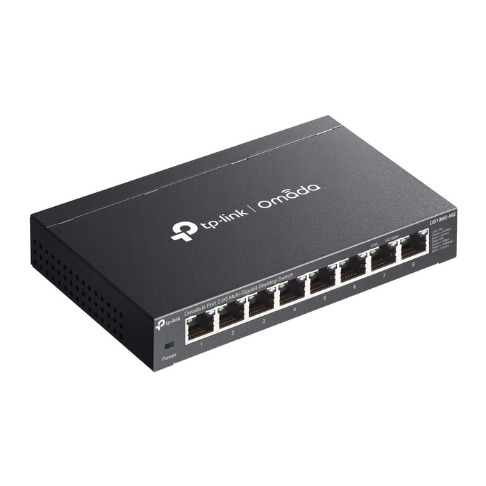 EAN 4895252507522 - TP-Link Omada DS108G-M2 switch No administrado 2.5G Ethernet (100/1000/2500) Negro imagen 4