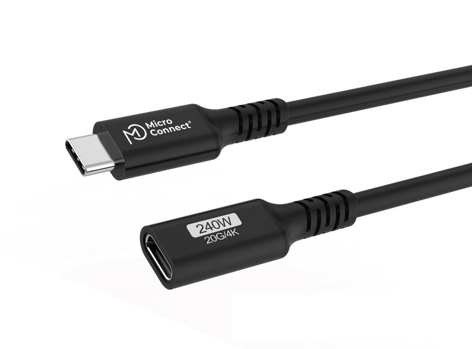 EAN 5715328135642 - Microconnect USB3.2CC015EX cable USB USB 3.2 Gen 2x2 0,15 m USB C Negro imagen 4