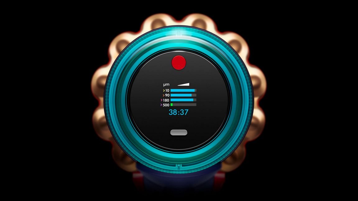 EAN 5025155081723 - Dyson Gen5detect Batería Secar HEPA Sin bolsa Azul, Cobre imagen 5