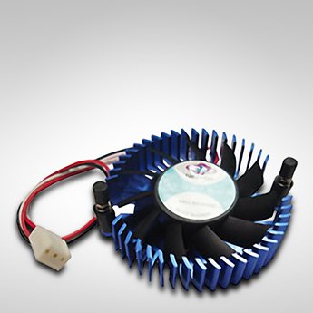 EAN 4260133126688 - Dynatron V-31G Conjunto de chips Enfriador 5 cm Negro, Azul imagen 1