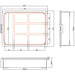 EAN 4043718331420 - InLine 43009G pieza pequeña y caja de herramientas Caja para piezas pequeñas Naranja, Blanco imagen 3