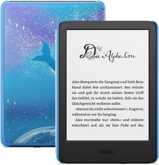 EAN 0840414654181 - Amazon Kindle Kids lectore de e-book Pantalla táctil 16 GB Wifi Negro, Azul imagen 1