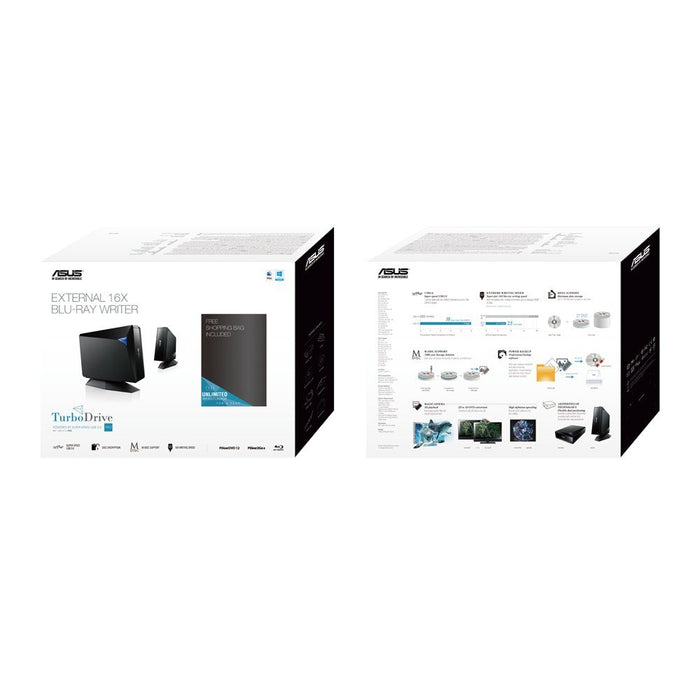 EAN 0886227921621 - ASUS BW-16D1H-U PRO unidad de disco óptico Blu-Ray DVD Combo Negro imagen 3