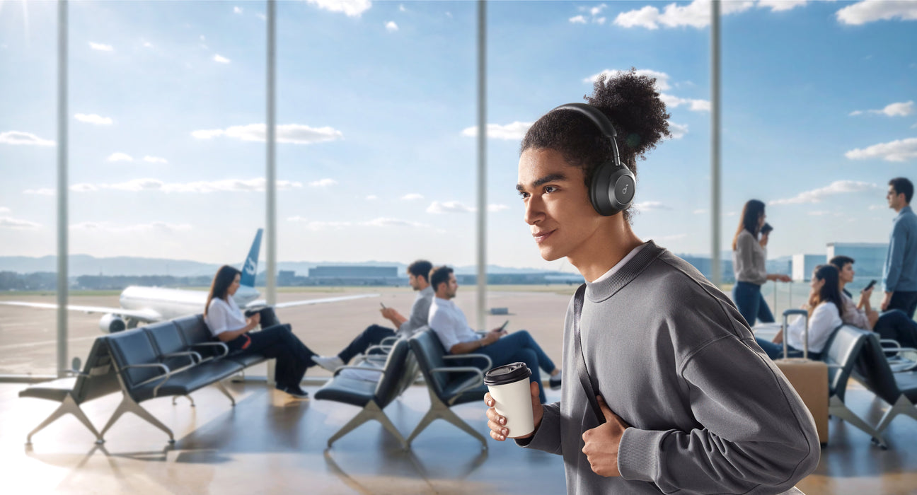 EAN 0194644291730 - Soundcore Space One Pro Auriculares Inalámbrico Diadema Llamadas/Música Bluetooth Negro imagen 12